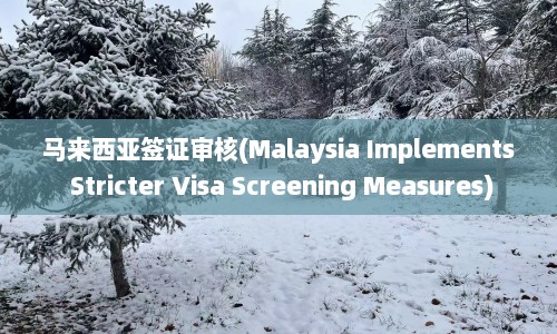 马来西亚签证审核(Malaysia Implements Stricter Visa Screening Measures)