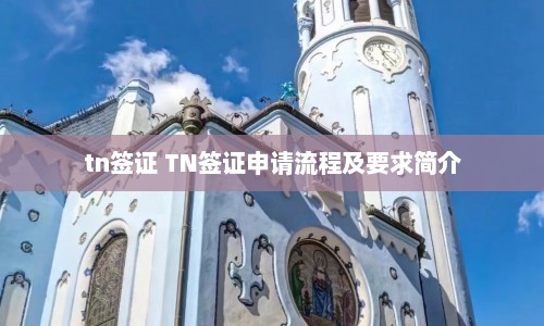 tn签证 TN签证申请流程及要求简介