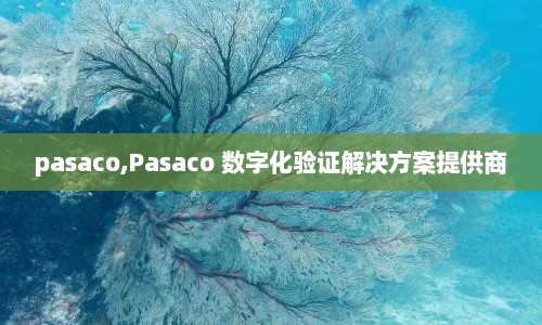 pasaco,Pasaco 数字化验证解决方案提供商