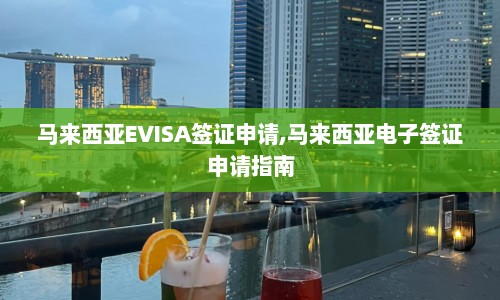 马来西亚EVISA签证申请,马来西亚电子签证申请指南