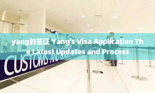 yang的签证 Yang's Visa Application The Latest Updates and Process