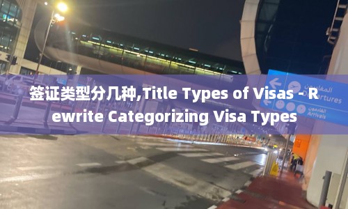 签证类型分几种,Title Types of Visas - Rewrite Categorizing Visa Types