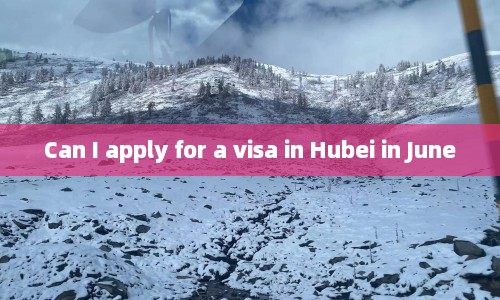 Can I apply for a visa in Hubei in June