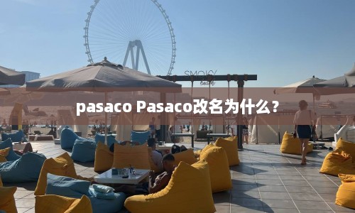 pasaco Pasaco改名为什么？