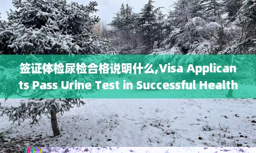 签证体检尿检合格说明什么,Visa Applicants Pass Urine Test in Successful Health Check