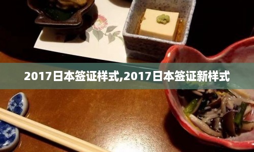 2017日本签证样式,2017日本签证新样式  第1张