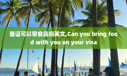 签证可以带食品吗英文,Can you bring food with you on your visa