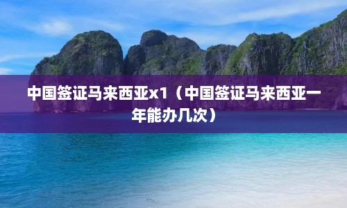 中国签证马来西亚x1（中国签证马来西亚一年能办几次）