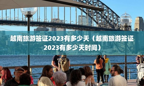 越南旅游签证2023有多少天（越南旅游签证2023有多少天时间）  第1张